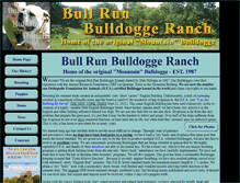 Tablet Screenshot of bullrunbulldogs.com